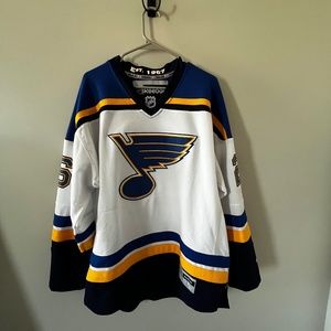 St. Louis Blues Official Reebok Jersey, #26 Paul Stastny (White, Sz: Large)